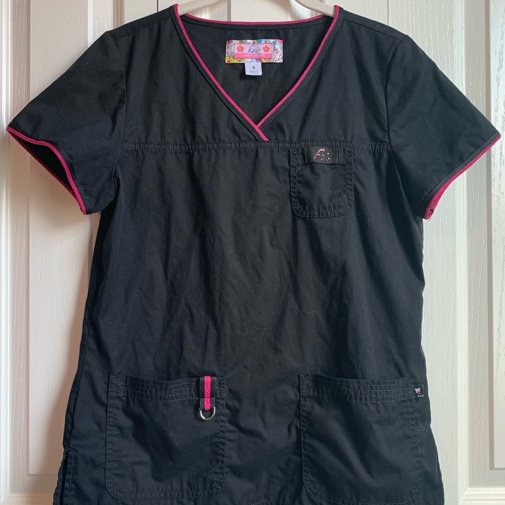 Koi| Nicole Limited Edition Scrub Top